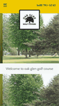 Mobile Screenshot of golfoakglen.com